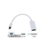 Macbook Uyumlu Mini Displayport Hdmı Çıkışlı Dönüştürücü 1080P