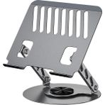 Macbook ve Laptop Standı 360 Derece Dönebilen Boyutu Ayarlanabilir Alüminyum Alaşım Ergonomik Tasarım Bilgisayar Tutucu (Bilgisayar Standı)