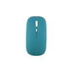 Macbook/ıPad //Tablet Uyumlu Şarj Edilebilir Bilgisayar ve Tablet Kablosuz Bluetooth Mouse Koyu Yeşil