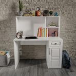 Macera Mobilya Gözde Mdf Çalışma Masası (Genç Odası) - 100x120x55 - Beyaz
