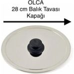 Macgon 28 cm Balık Tavası Kapağı