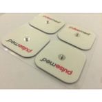 Macgon Çıtçıtlı Tens Pedi Çıtçıtlı Tens Elektrodu 4 Adet (10'lu Kutu)