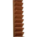 Macgon Duvara Monte 130X7 cm Ahşap Parmak Merdiveni