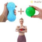 Macgon Kas Gevşetici - Dikenli Duyu Uyarıcı El Ayak Sırt Vücut Egzersiz Topu 2 Adet Massage / Exercise Ball
