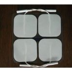 Macgon Kendinden Yapışkanlı Kablolu Tens Pedi 5X5CM 4'lü