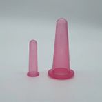 Macgon Silikon Yüz Masaj Kupa Seti 2'li Pembe Renk