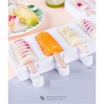 Macgon Twister Modeli Silikon Dondurma Kalıbı 8'li