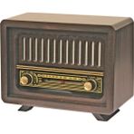 Macgon Yeni Sezon Nostaljik Ahşap Radyo Çamlıca Model Radyo