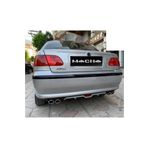 machaotoaksesuar Fiat Albea Üniversal Arka Tampon Difüzör Çift Egzoz Çıkışlı