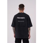 Machinist Be Bold Be You Asphalt Cloudy Yıkmalı Oversize Erkek T-shirt