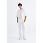 Machinist Erkek Basic Jogger Relaxed Ekru Eşofman Altı