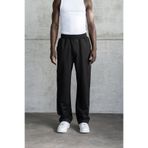 Machinist Erkek Basic Oversize Baggy Siyah Eşofman Altı
