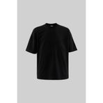 Machinist Erkek Basic Pamuklu Oversize Tişört Siyah