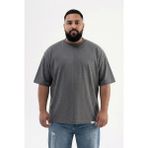 Machinist Erkek Büyük Beden Basic Tişört Antrasit - 3XL