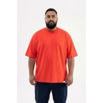 Machinist Erkek Büyük Beden Basic Tişört Nar - 5XL
