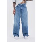 Machinist Erkek Oversize Baggy Jean Pantolon Aqua