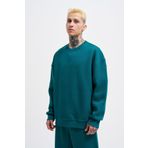 Machinist Erkek Oversize Basic Sweatshirt Oıl Green