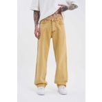 Machinist Erkek Relaxed Baggy Jean Efektli Golden Pantolon