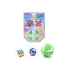 Macig Cube Rübik Küpü 3x3x3 + Mini 3x3x3 + Mini Küre Vakumlu Poşette