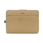 MACK MCE-1503 14.1" Nova Eco Çevre Dostu 13-14 inç Yeni MacBook Pro için Kılıf, Aksesuar Bölmeli Laptop kılıfı, YKK Fermuarlı Notebook & Tablet kılıfı, Camel