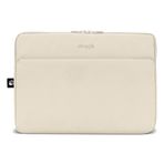 MACK MCE-1505 14.1" Nova Eco Çevre Dostu 13-14 inç Yeni MacBook Pro için Kılıf, Aksesuar Bölmeli Laptop kılıfı, YKK Fermuarlı Notebook & Tablet kılıfı, Latte