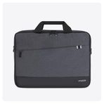 Mack Unicity Eco MCE-1111 Çevre Dostu Laptop Çantası, YKK Fermuarlı Macbook Çantası, MacBook Air/Pro ile Uyumlu Bilgisayar Çantası, Erkek Kadın 14.1 inç Notebook El Çantası, Siyah