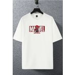 macklin Unisex Kadın Erkek Marvel Spiderman Karakter Baskılı Oversize T-shirt