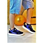 mackrock sports Ortopedik Cırtlı Lastikli Fileli Unisex Rahat Hafif Günlük Yürüyüş Sneaker Çocuk Ayakkabı