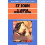 Macmillan Master Guides / St Joan By George Bernard Shaw (1986 Yili Ilk Baskisi)