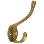 Macosa TD16475 duvar askısı, demir, altın, antik metal, 9 cm, gardırop askısı, vintage kanca, dekoratif kanca, elbise askısı, havlu askısı, metal kanca, duvar dekorasyonu