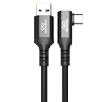 Macrobot Meta Quest 3 ve 2 ile Uyumlu Bağlantı Kablosu 5mt 5Gbps USB 3.2 Hızlı veri aktarımı, Hızlı Şarj USB-C (İnce)