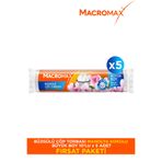 MACROMAX Büzgülü Manolya Kokulu Çöp Torbası Büyük Boy 5 Paket (10'lu) Kokulu Çöp Poşeti