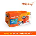 Macromax Force Pedallı Temizlik Seti %100 Mikrofiber 16 Litre Hızlı Kuruma Özelliği ile