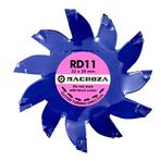 Macroza RD11 freze kesici, 32 mm x 25 mm, duvar püskürtücü için Macroza