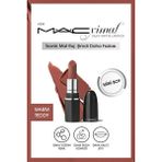 MACximal Mini Mac Silky Matte Lipstick Ruj Warm Teddy 1.8 g Kahverengi İpeksi Mat Etkili