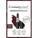 MACximal Silky Matte Lipstick Nemlendirme Etkili Ruj - Smoked Purple