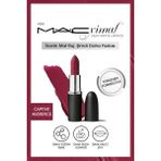 MACximal Silky Matte Lipstick Nemlendirme Etkili Yoğun Renk Sağlayan Ruj - Captive Audience