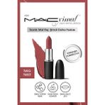 MACximal Silky Matte Lipstick Nemlendirme Etkili Yoğun Renk Sağlayan Ruj - Twig Twist