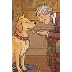Mad About Dogs: Pawsome Life - My Dog, My King (Queen), A Royal Cream Paper Notebook for Devoted Dog Parents | Golden Retriever Composition: For Those ... Blank Journal for Notes, Plans & Pet Memories