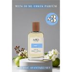 Mad Parfüm 3 Adet 30 ml W174 Erkek Parfüm Seti