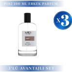 Mad Parfüm Mad 3 Adet 100 ml P102 Selective Erkek Parfüm Seti