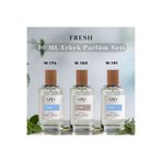 Mad Parfüm Mad Fresh Selective Erkek Parfüm Seti– 30 ml Üçlü Set