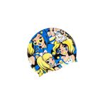 Mad Wave M055824 Glamour Silikon Sarı/Mavi Yüzücü Bone
