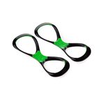 Mad Wave Üniseks M0770 01 1 09W Spor Ayakkabı, Siyah/Yeşil, S - çocuk