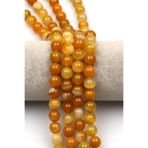 Madagaskar Akik Doğal Taş Dizi 10 Mm Küre Kesim - Dz-0989