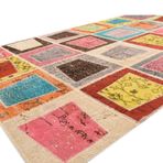 Madalyon Patchwork El Dokuma Antik Anadolu Halı Cubic Multi (300 x 400)