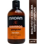 Madam X Saçlarınız İçin Güçlü Koruma Keratin Kırılma Karşıtı Besleyici 300 ml Premium Şampuan
