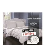 Madame Clean 2'li Microfiber Çift Kişilik Yorgan - 195 x 215 cm - Beyaz