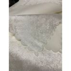 Madame Clean Beyaz Kadife Süngerli Kadife Koltuk Örtüsü - 175 x 220 cm - Kahverengi