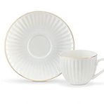 Madame Coco 1KFINC0274139 2'li Standart Blanc Kahve Fincan Takımı